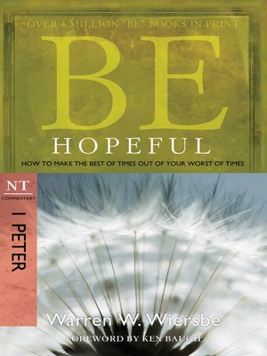 cover image of Be Hopeful